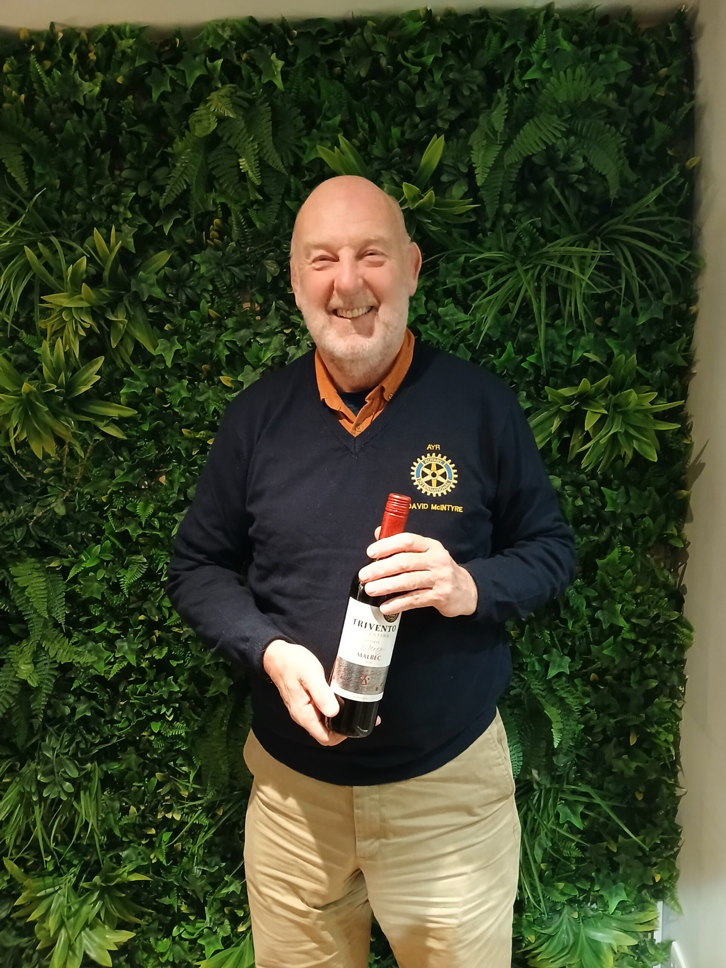 Top bowler, David McIntyre